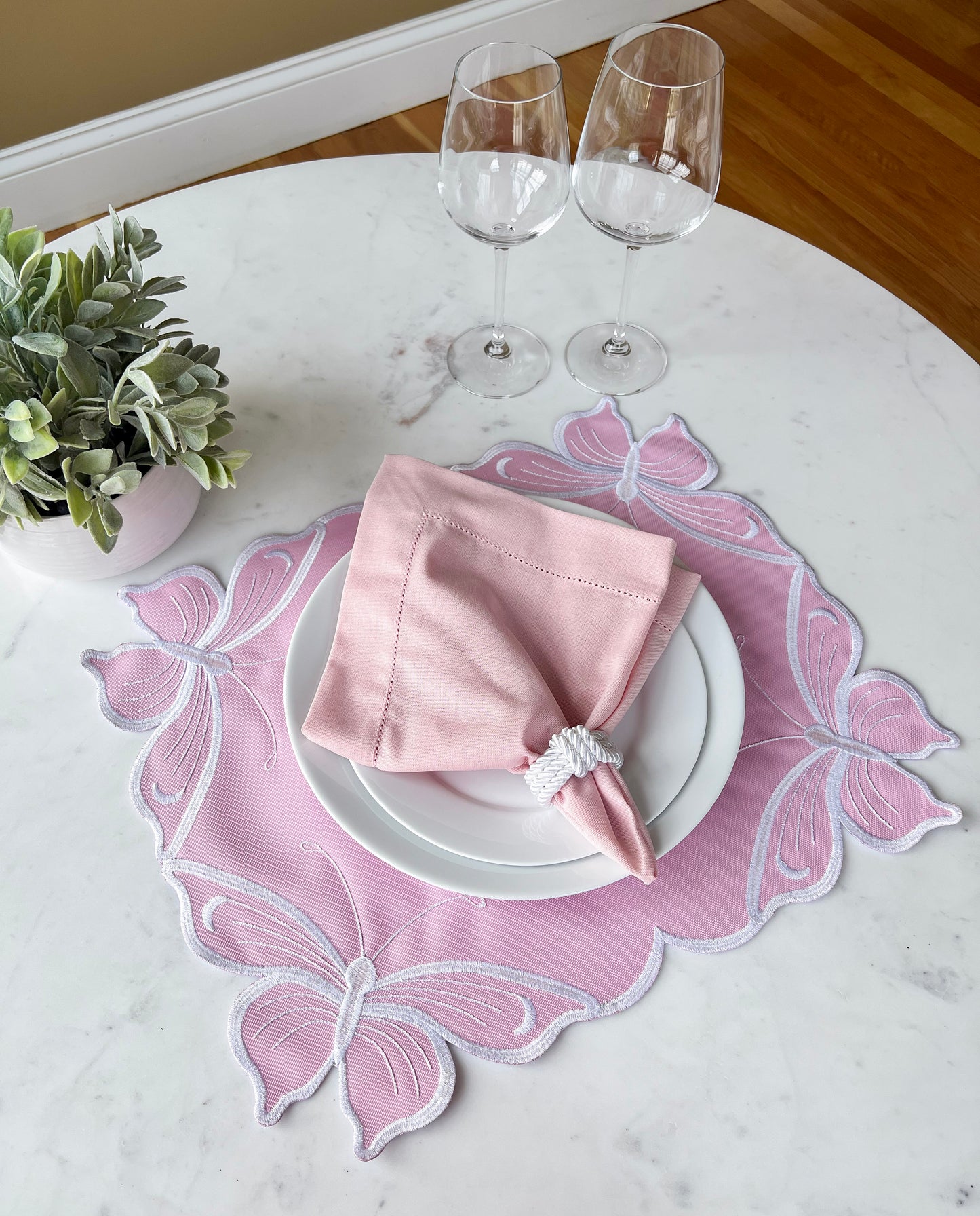 Double Side Purple and Pink Placemat