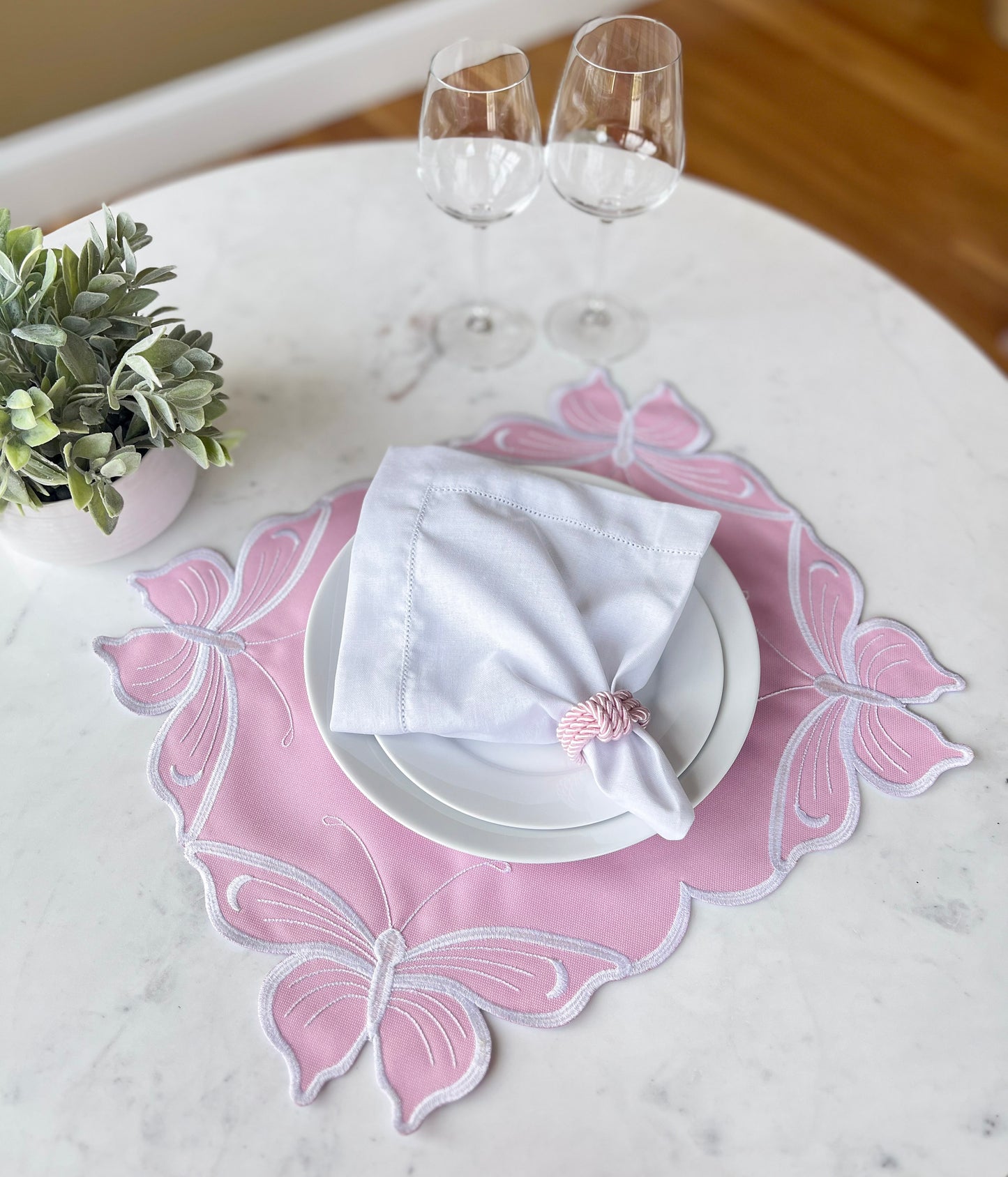 Double Side Purple and Pink Placemat