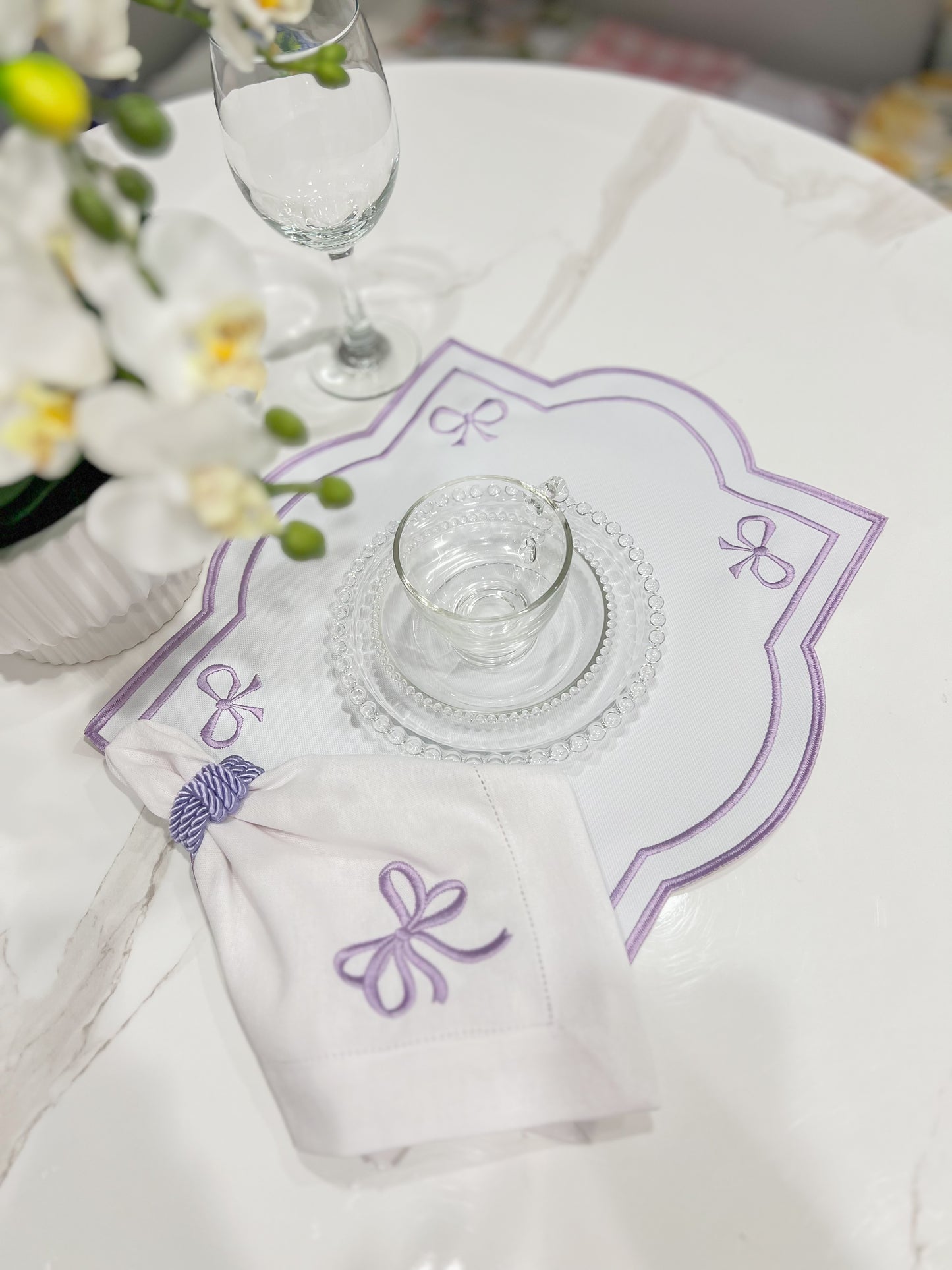 Linen Napkin Embroidery