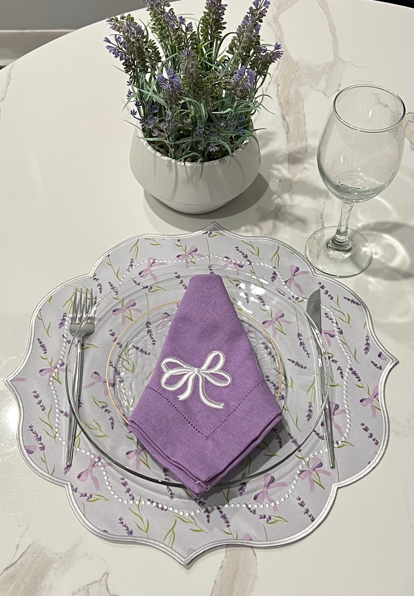 Linen Napkin Embroidery