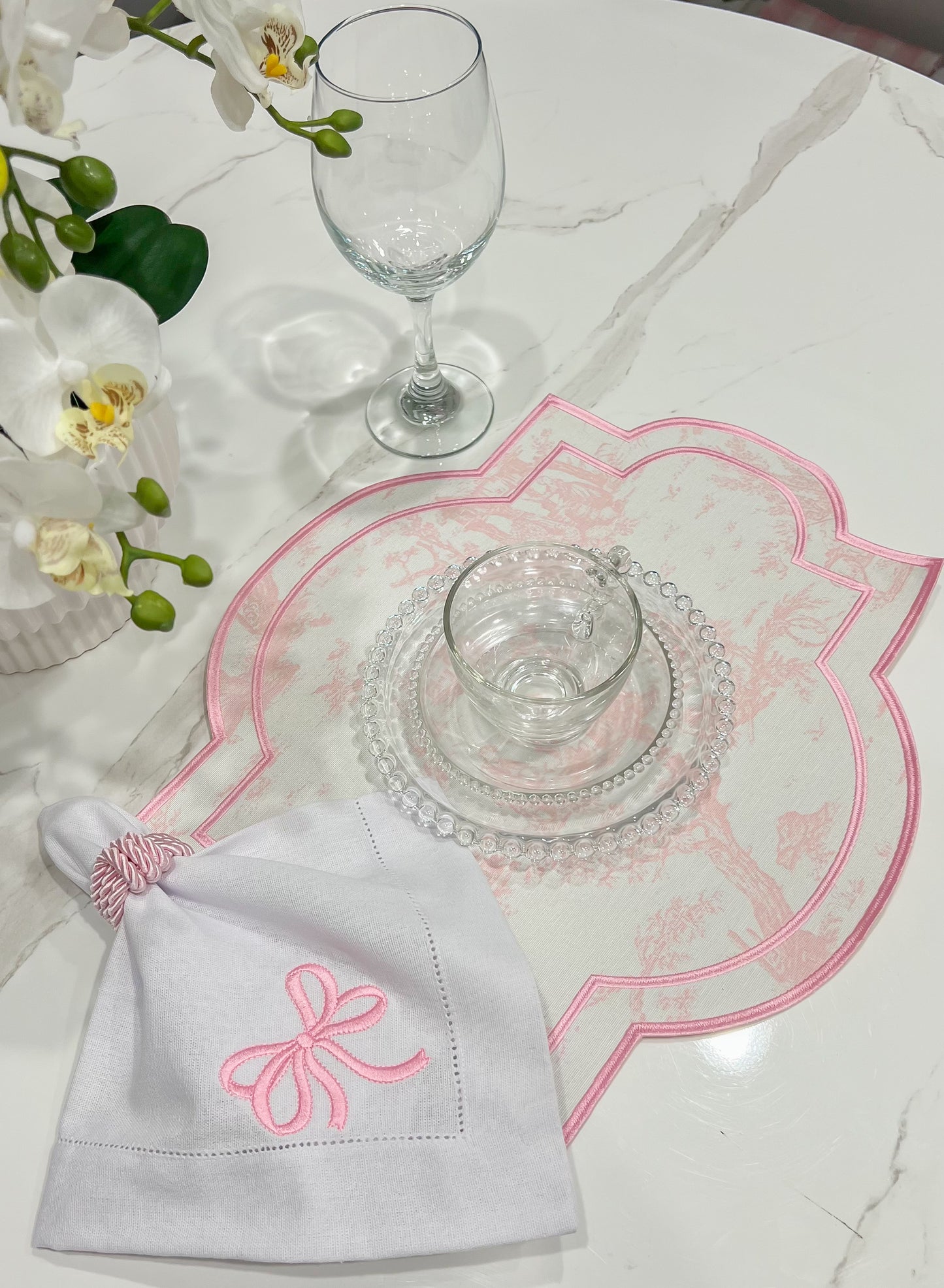 Linen Napkin Embroidery