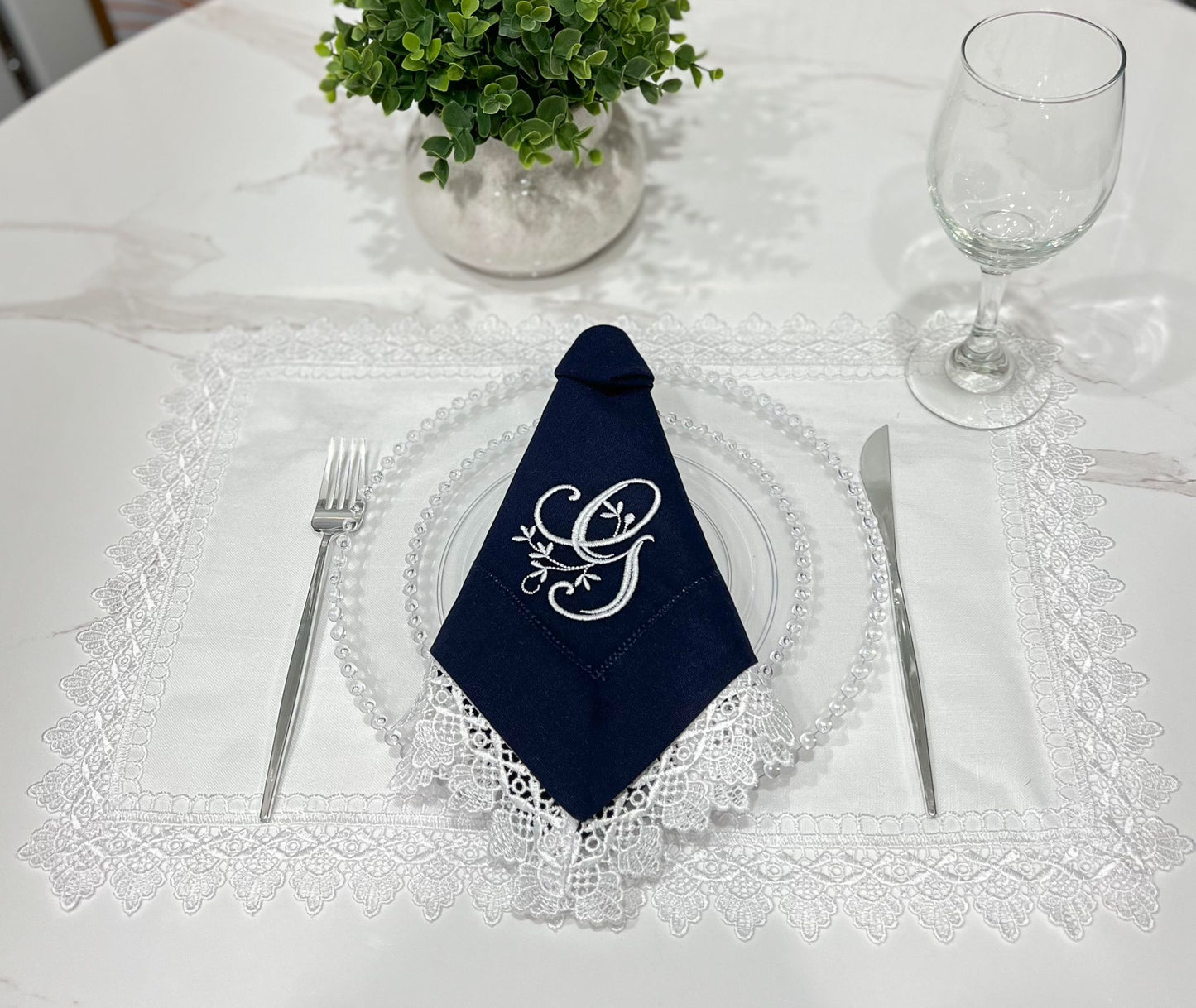 Guipir lace Napkin