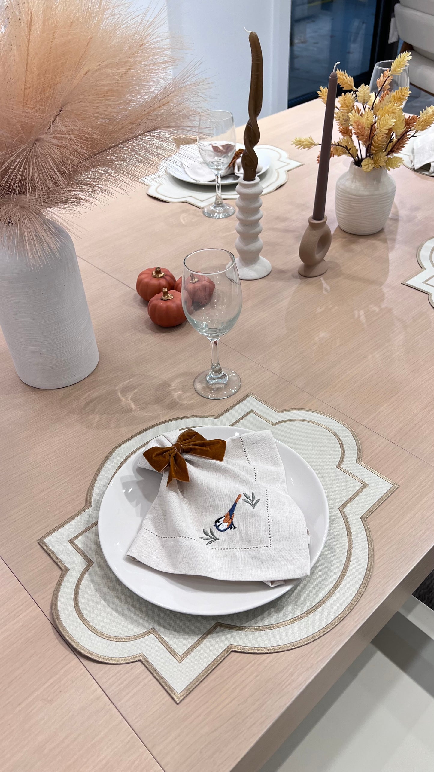 Linen Napkin Embroidery