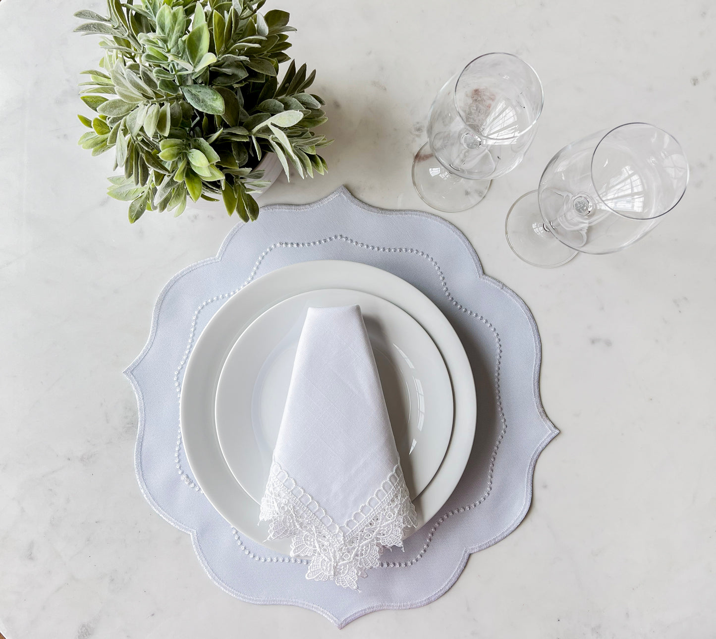 White  Placemat