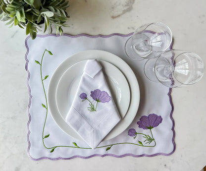 Linen Napkin Embroidery