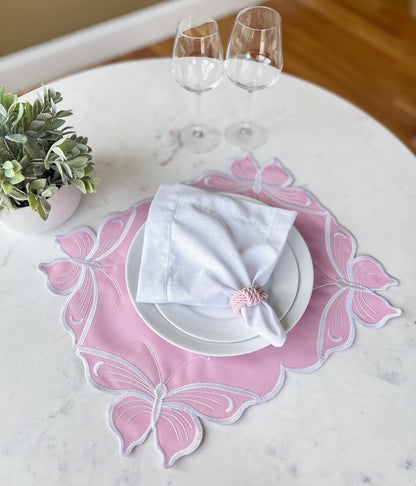 Double Side Purple and Pink Placemat
