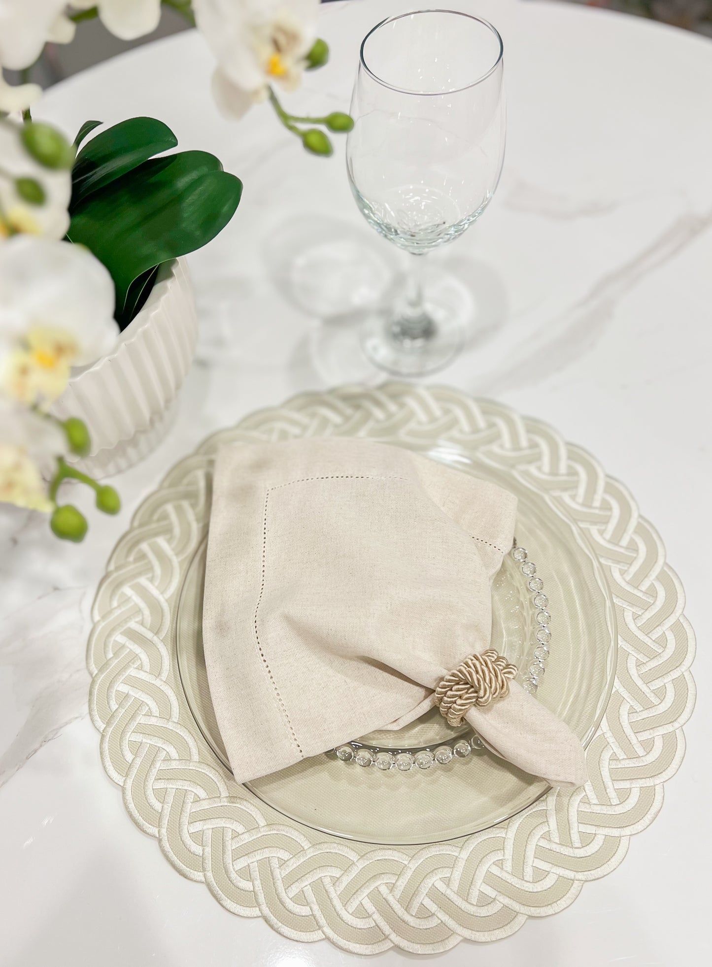 Double side Beige Placemat