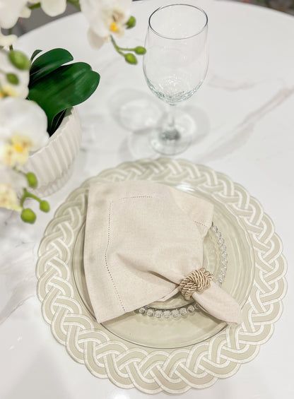 Double side Beige Placemat