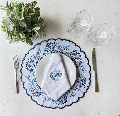 Linen Napkin Embroidery