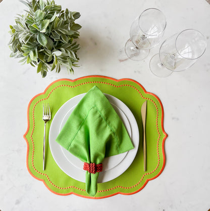 Double Side Pink/Green Placemat