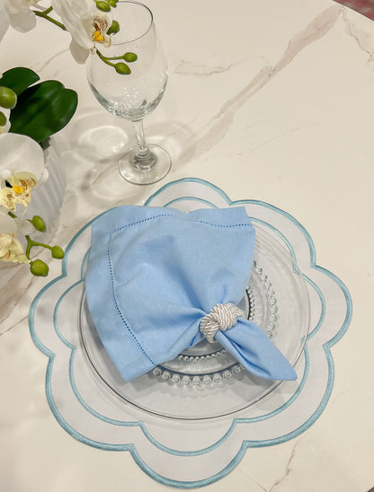 Double side Blue and White Placemat
