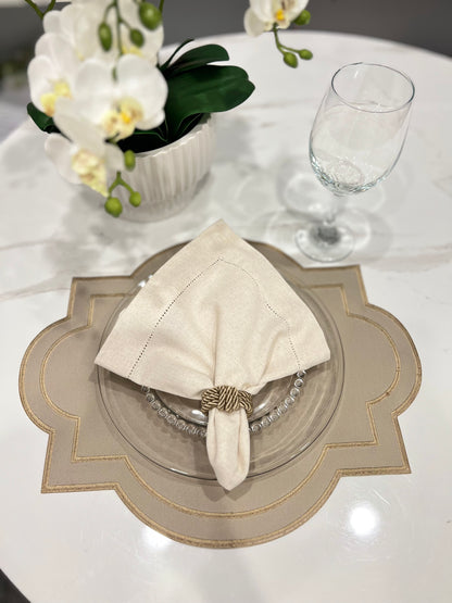 Double side Beige Placemat