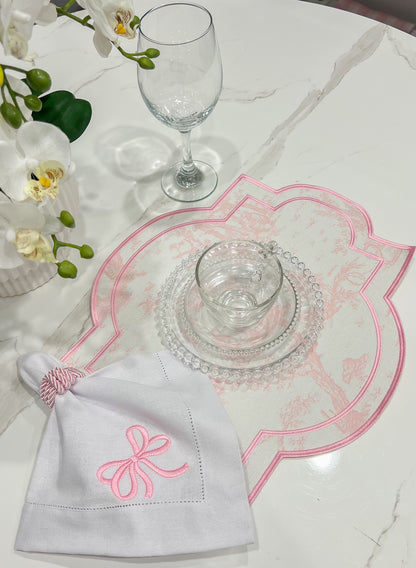 Linen Napkin Embroidery