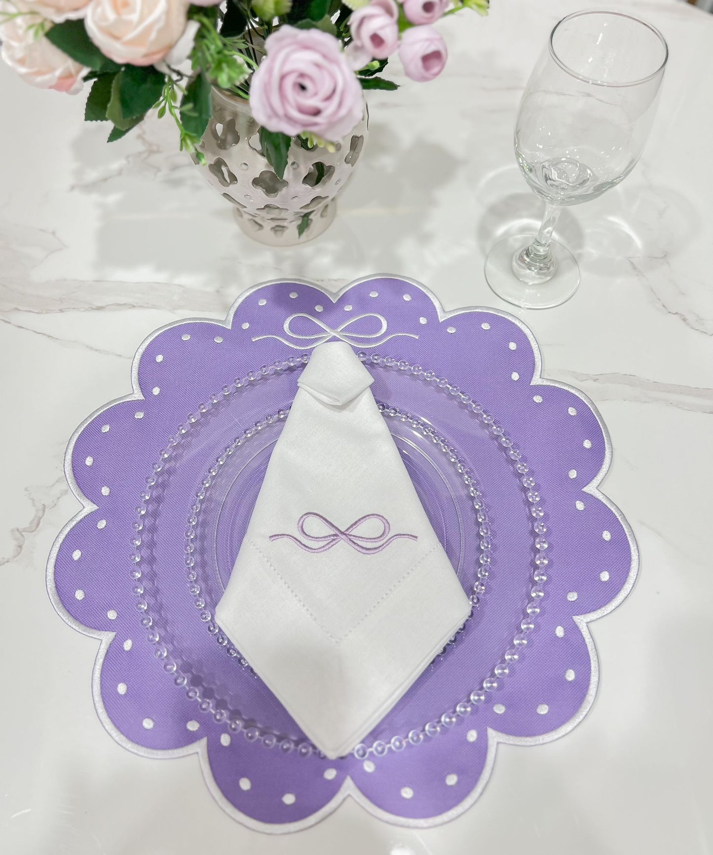 Linen Napkin Embroidery
