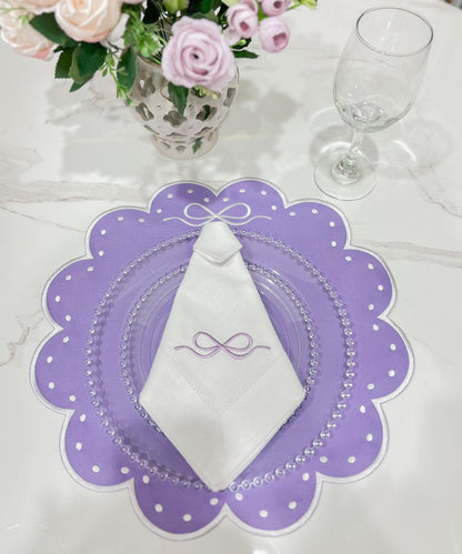 Linen Napkin Embroidery