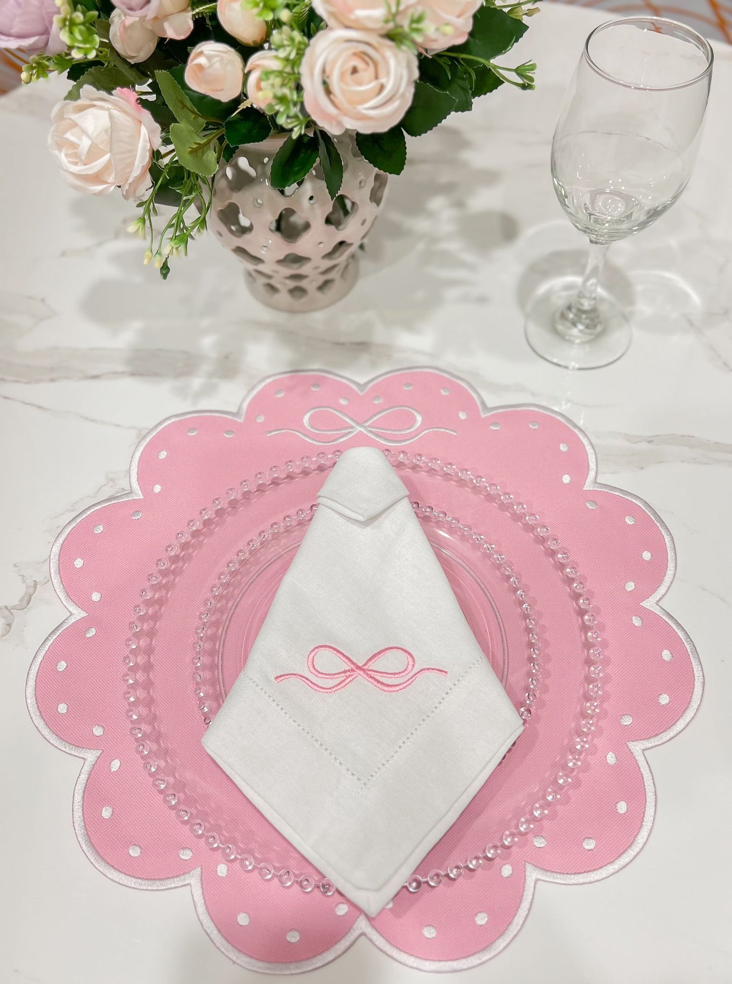 Linen Napkin Embroidery