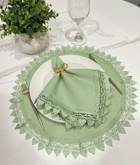 Guipir lace Napkin