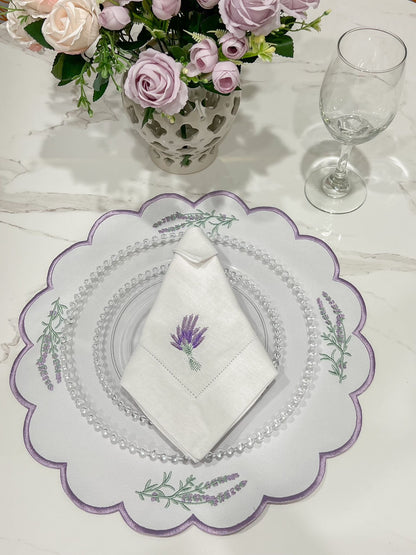 Linen Napkin Embroidery